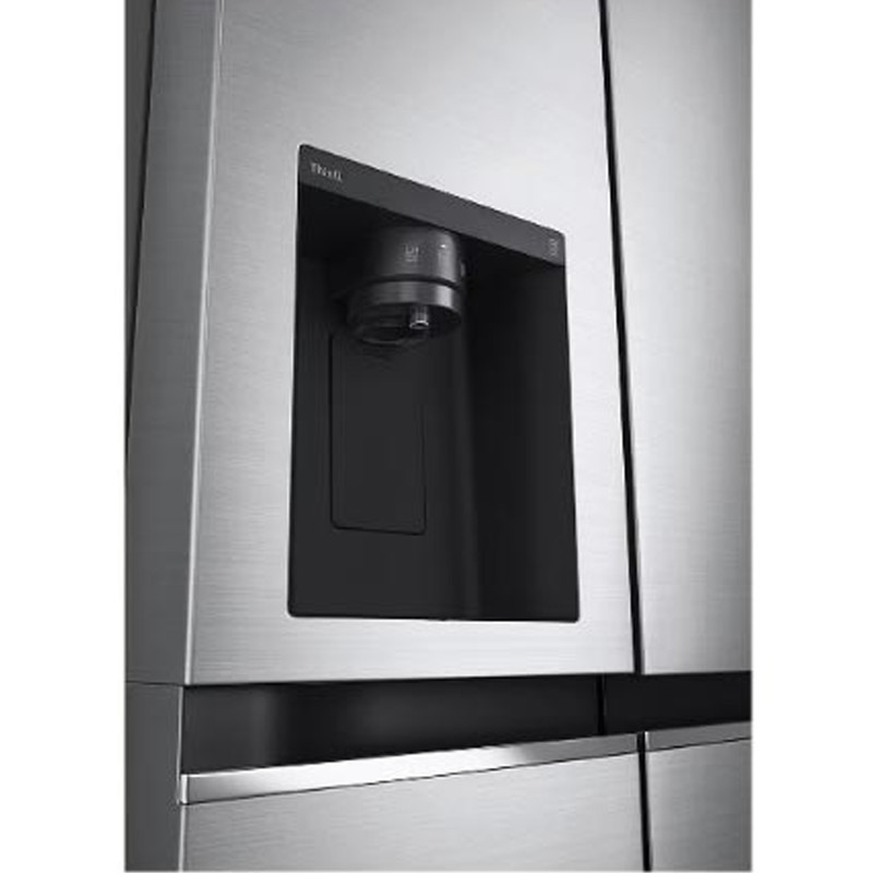 یخچال فریزر ساید بای ساید 24 فوت ال جی مدل GC-J267FLJW