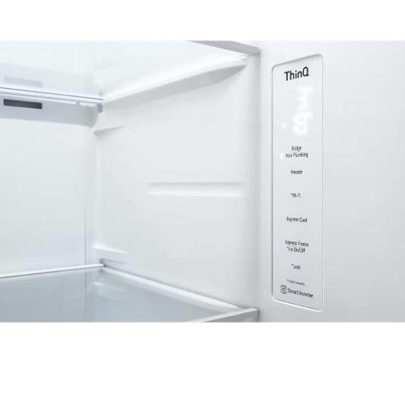 یخچال فریزر ساید بای ساید 24 فوت ال جی مدل GC-J267FLJW